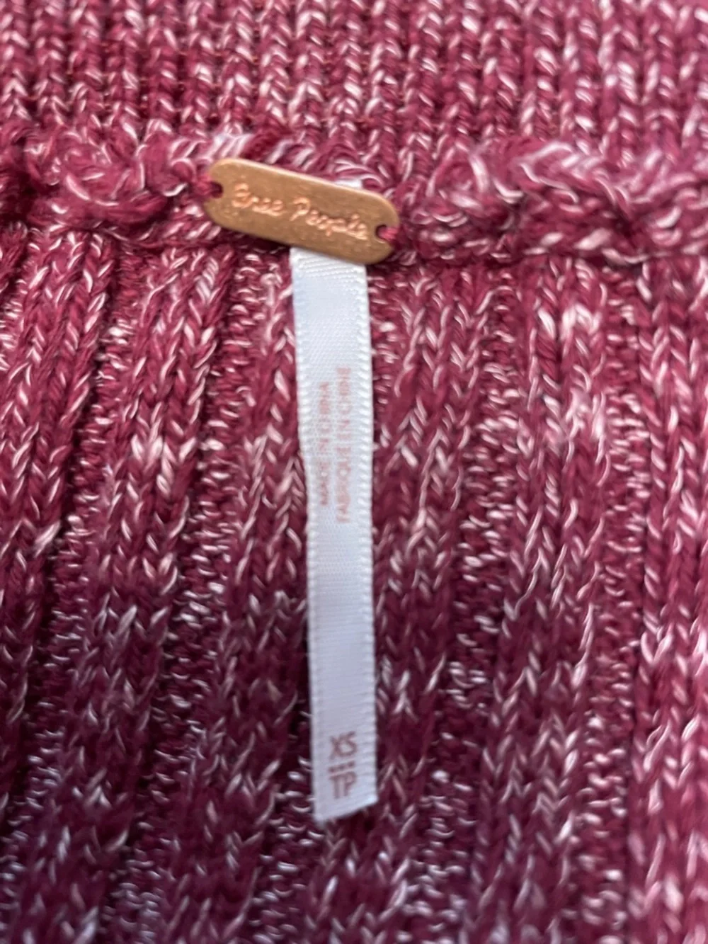 Free People rib knit